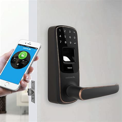 5 Best Smart Door Locks With Fingerprint Scanner 1. . Best smart door lock